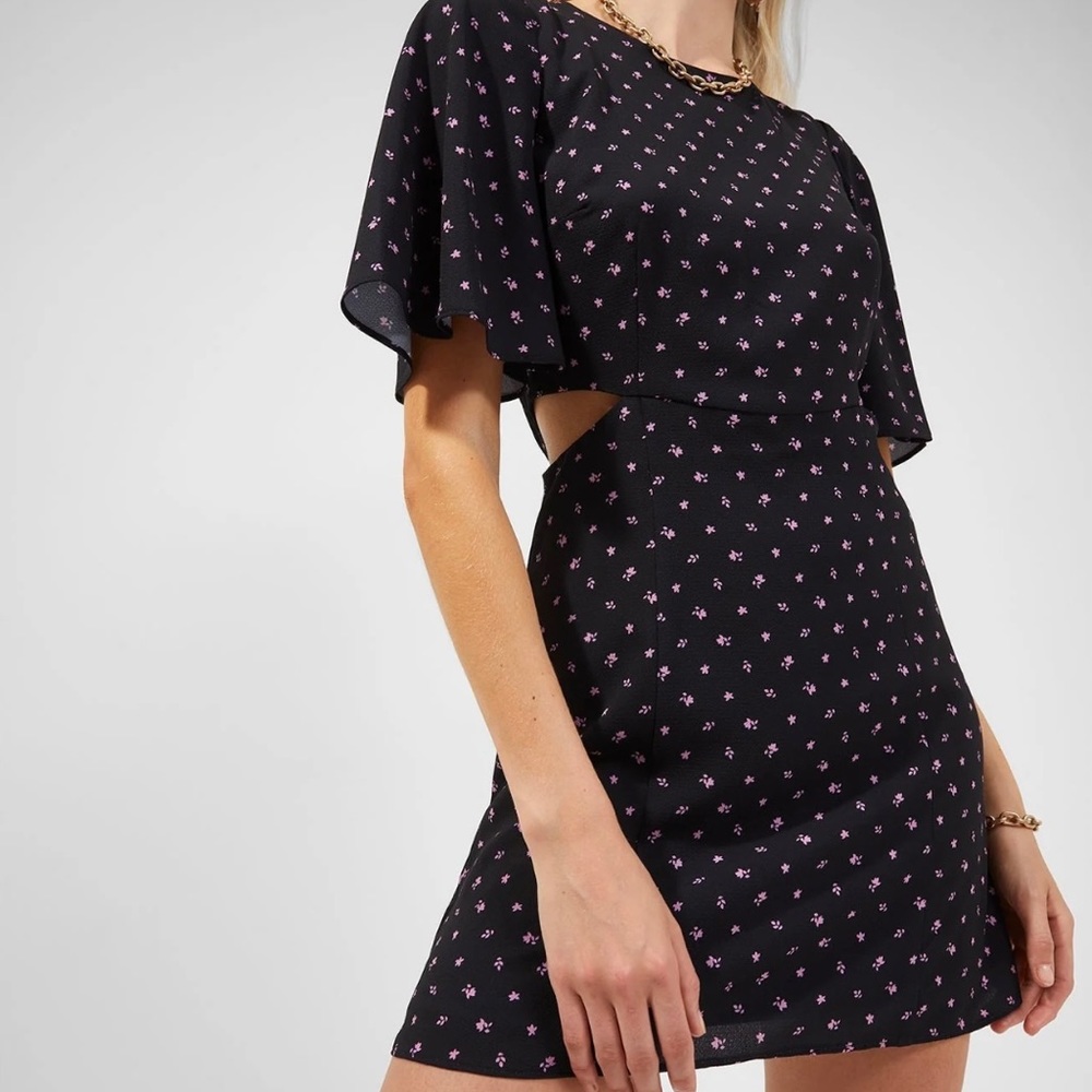 French Connection Augustine Verona Crepe Minidress